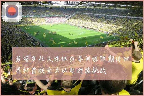 劳塔罗社交媒体分享训练照期待世界杯首战全力以赴迎接挑战